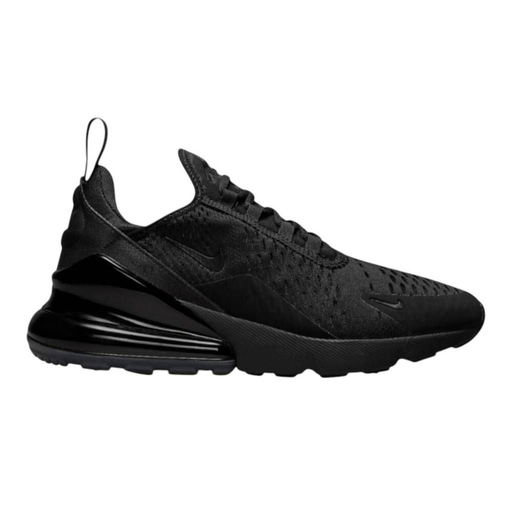 NIKE Air Max 270 'Triple Black' Running Shoes Size 6